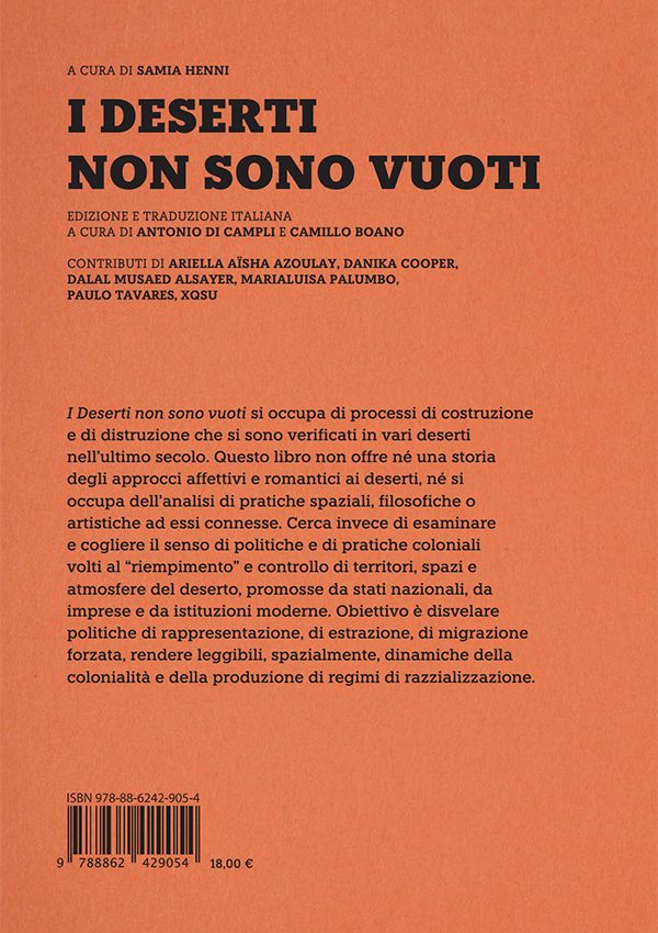 I deserti non sono vuoti
